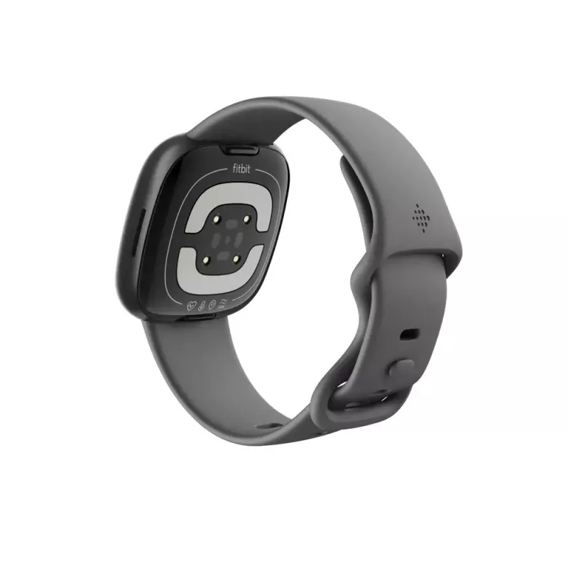 Smartwatch Fitbit Sense 2 Digital Touchscreen Schwarz