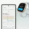 Smartwatch Fitbit Sense 2 Digital Touchscreen Schwarz