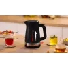 Wasserkocher Bosch TWK4M223 1,7 l, 2400 W, schwarz, kabellos, verdecktes Heizelement