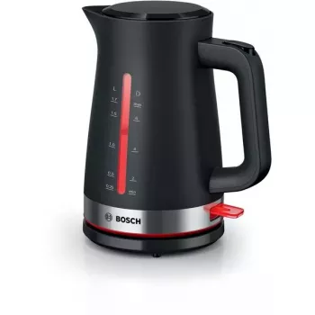 Wasserkocher Bosch TWK4M223 1,7 l, 2400 W, schwarz, kabellos, verdecktes Heizelement
