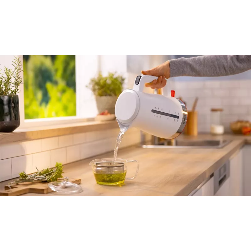 Bosch TWK4M221 elektrischer Wasserkocher 1,7 L 2400 W Weiß