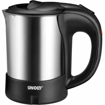 Unold 18575 Wasserkocher 0,5 L 1000 W Schwarz, Edelstahl