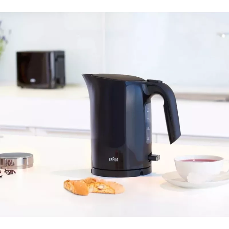 Braun PurEase WK 3000 BK Wasserkocher 1 L 2200 W Schwarz
