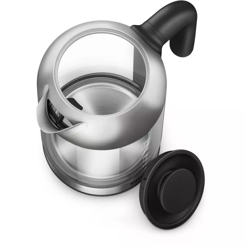 Philips 5000 series Series 5000 HD9339/80 Glaskocher, 1,7 L, 2200 W, Glas, Edelstahl, Wasserstandsanzeige, kabellos