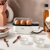 Eierkocher Krups EG2341 3 Eier Kapazität 300 W Schwarz Weiß