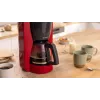 Filterkaffeemaschine Bosch TKA3M134 — 1,4 l Wassertank, 15 Tassen Kapazität, rot