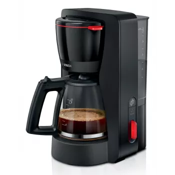 Filterkaffeemaschine Bosch TKA3M133, 1,4-Liter-Wassertank, 15 Tassen Kapazität, schwarz