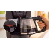Filterkaffeemaschine Bosch TKA3M133, 1,4-Liter-Wassertank, 15 Tassen Kapazität, schwarz