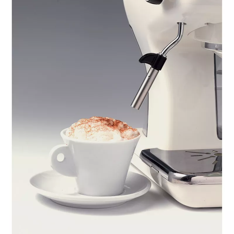 Ariete 1389 Vintage Espresso-Kaffeemaschine - Espressomaschine für Kaffeepulver oder ESE-Pads, in pastellblau