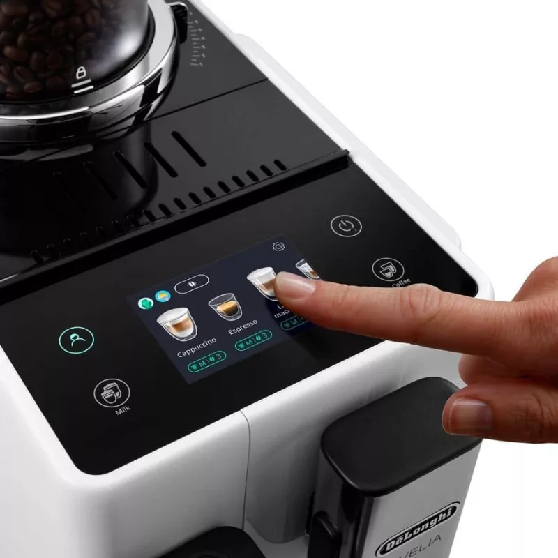 De’Longhi Rivelia EXAM440.55.W Kaffeemaschine Vollautomat Espressomaschine 1,4 l