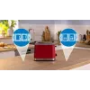 Toaster Bosch TAT4M224 2 Scheiben 950 W Rot Edelstahl