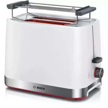 Toaster Bosch TAT4M221 2 Scheiben 950 W Weiß Edelstahl