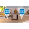 Bosch TAT6M420 Toaster 2 Scheiben 970 W Edelstahl