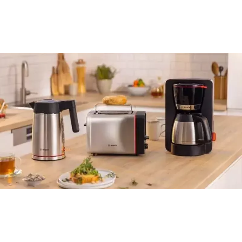 Bosch TAT6M420 Toaster 2 Scheiben 970 W Edelstahl