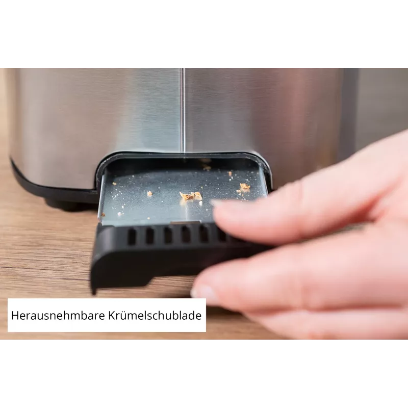 Toaster Unold Esge 38216, 2-Scheiben-Toaster mit einstellbarer Bräunungssteuerung