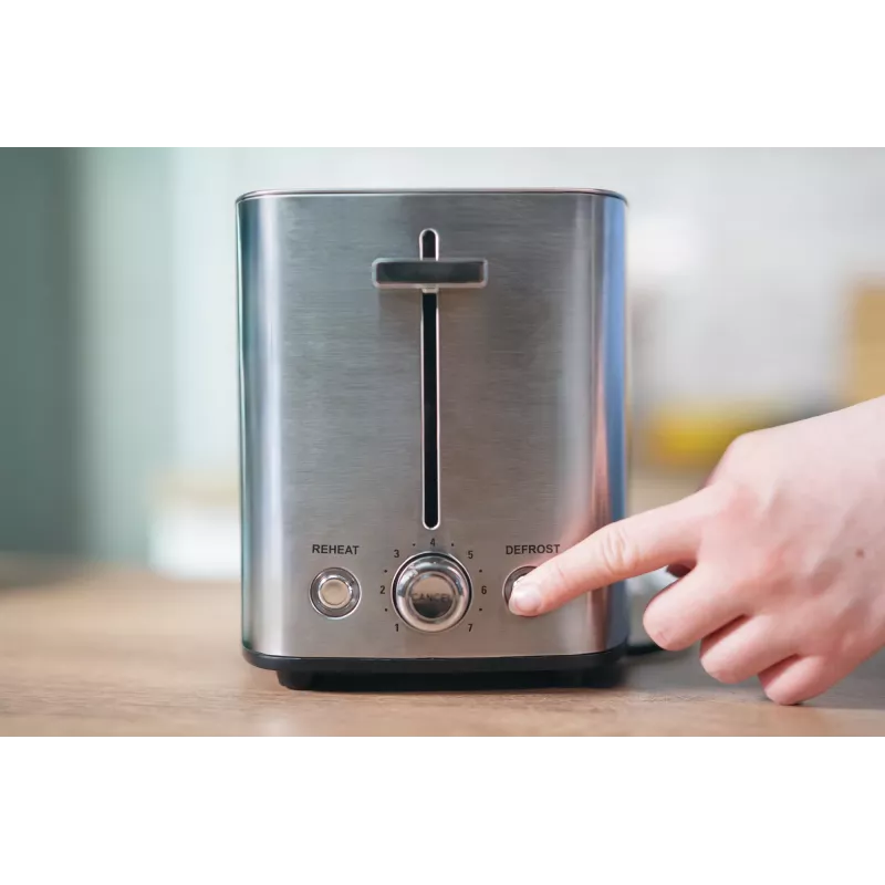Toaster Unold Esge 38216, 2-Scheiben-Toaster mit einstellbarer Bräunungssteuerung
