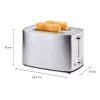 Toaster Unold Esge 38216, 2-Scheiben-Toaster mit einstellbarer Bräunungssteuerung