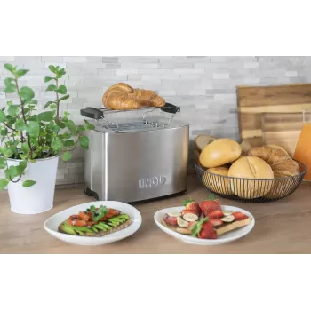 Toaster Unold Tom 38266 4 Scheiben Edelstahl 1200 W