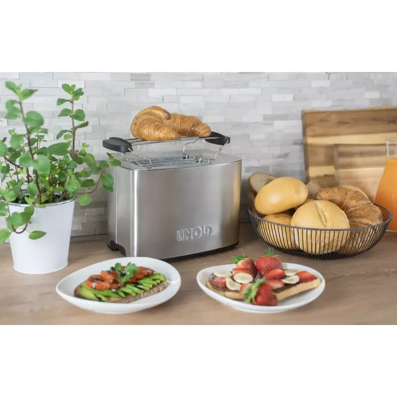 Toaster Unold Tom 38266 4 Scheiben Edelstahl 1200 W