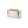 Toaster Unold Tom 38266 4 Scheiben Edelstahl 1200 W