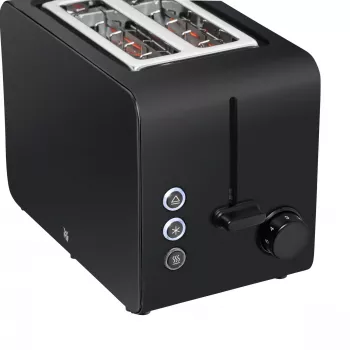 WMF Stelio 04.1421.0071 Toaster, Deep Black