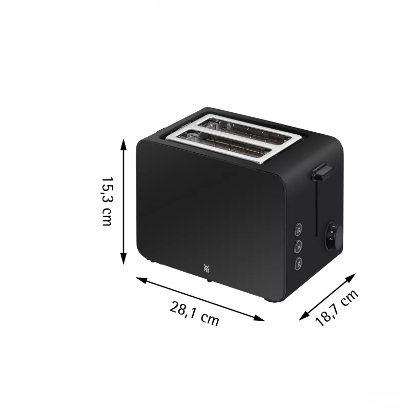 Toaster WMF Stelio 0414210071 2 Scheiben 1050 W Schwarz