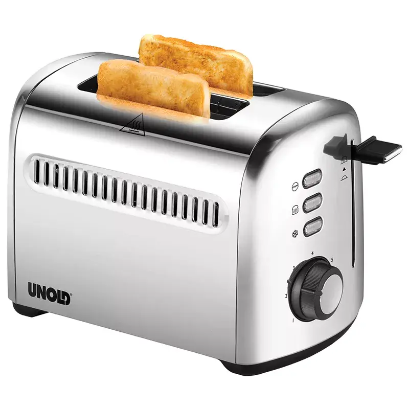 Toaster Unold 2er Retro 7 2 Scheiben 750 W Edelstahl