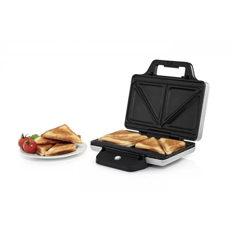 WMF 0415150011 Sandwichmaker 800 W Schwarz, Silber