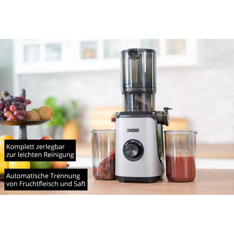 Unold 78275 SLOW JUICER Sam 300 W Charcoal