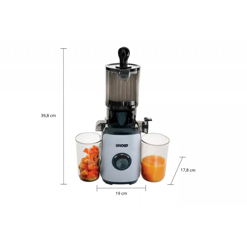 Unold 78275 SLOW JUICER Sam 300 W Charcoal