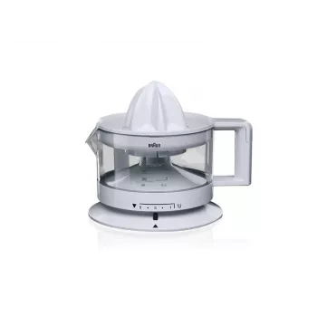 Braun TributeCollection CJ 3000 elektrische Zitruspresse 0,35 L 20 W Transparent, Weiß