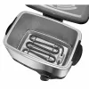 Unold 58615 Fritteuse Einzel Standgerät 1200 W Fritteuse Schwarz, Edelstahl