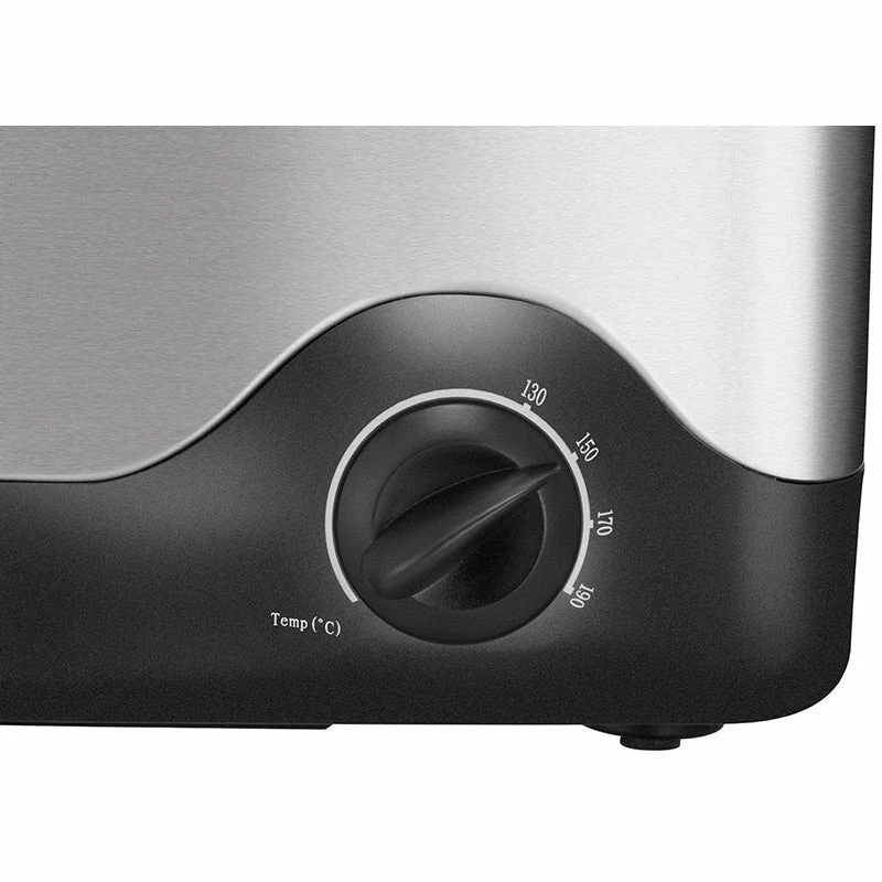 Unold 58615 Fritteuse Einzel Standgerät 1200 W Fritteuse Schwarz, Edelstahl