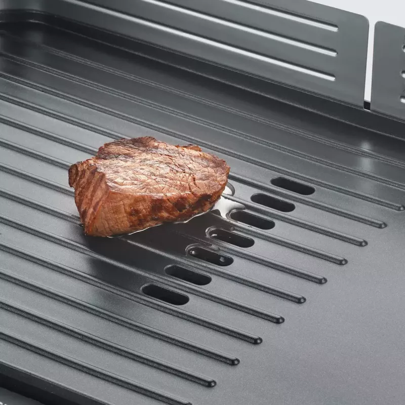 Kontaktgrill Severin PG 8564 2300 W Schwarz Edelstahl