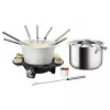 Elektrisches Fondue Unold 48645 1,5L 8 Personen Schwarz Silber
