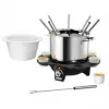 Elektrisches Fondue Unold 48645 1,5L 8 Personen Schwarz Silber