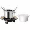 Elektrisches Fondue Unold 48645 1,5L 8 Personen Schwarz Silber