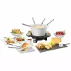 Elektrisches Fondue Unold 48645 1,5L 8 Personen Schwarz Silber