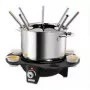 Elektrisches Fondue Unold 48645 1,5L 8 Personen Schwarz Silber