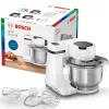 Küchenmaschine Bosch Serie 2 MUMS2EW00 — 700 W Motor, 3,8 L Edelstahlschüssel, weiß