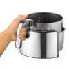 Unold 58655 Fritteuse Double 5 L 1400 W Heißluftfritteuse Schwarz, Edelstahl