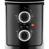 Unold 58655 Fritteuse Double 5 L 1400 W Heißluftfritteuse Schwarz, Edelstahl