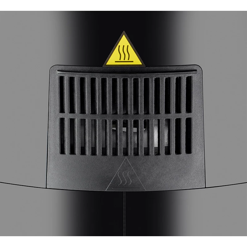 Unold 58655 Fritteuse Double 5 L 1400 W Heißluftfritteuse Schwarz, Edelstahl
