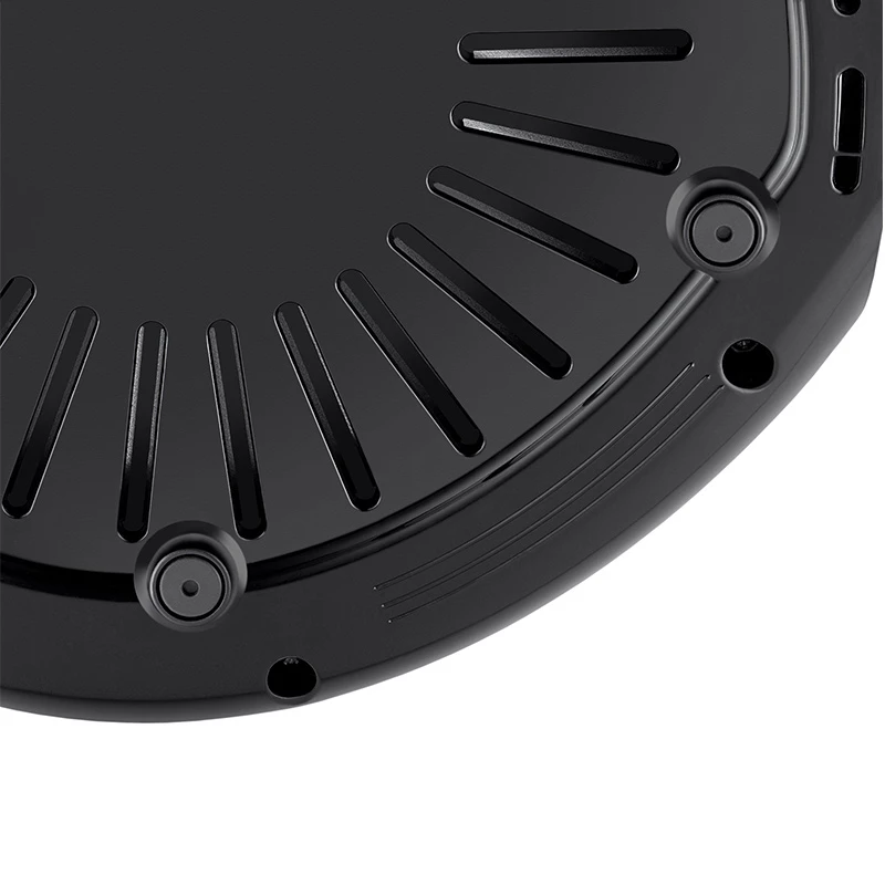 Unold 58655 Fritteuse Double 5 L 1400 W Heißluftfritteuse Schwarz, Edelstahl