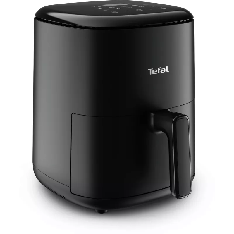 Heißluftfritteuse Tefal Easy Fry EY145810 — 3 L Fassungsvermögen, 1300 W, Touch-Steuerung, LCD-Display, schwarz