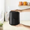 Heißluftfritteuse Tefal Easy Fry EY145810 — 3 L Fassungsvermögen, 1300 W, Touch-Steuerung, LCD-Display, schwarz