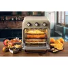Ariete 4632 Heißluftfritteuse und Backofen Vintage, 1400W, 2in1, Fassungsvermögen 16L, Zubehör inklusive, Timer 60 Minuten, Doppelglas, Beige
