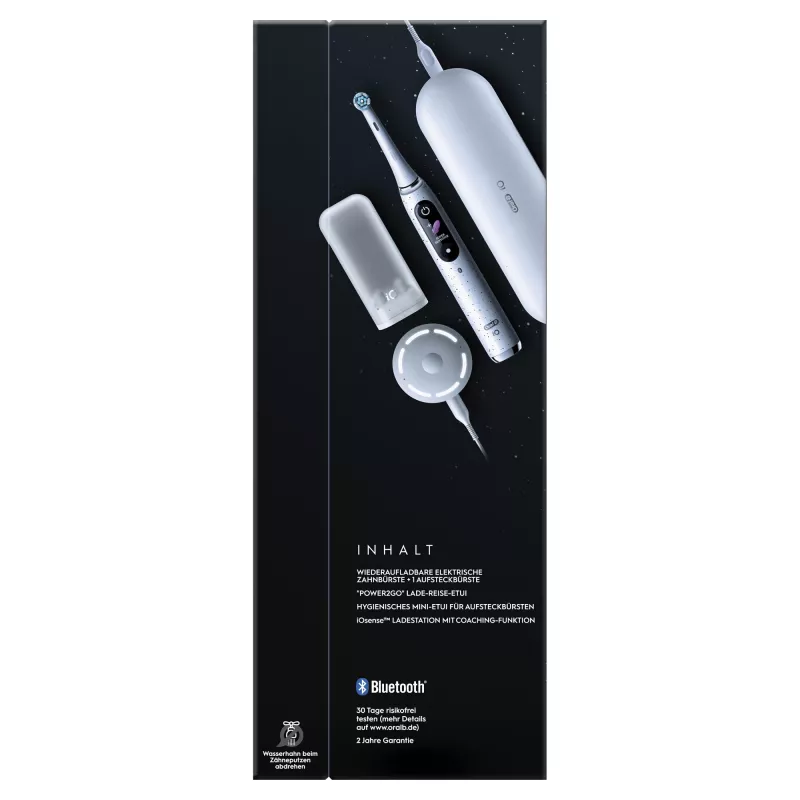 Oral-B iO Series 10 Erwachsene rotierend-oszillierende Zahnbürste Weiß