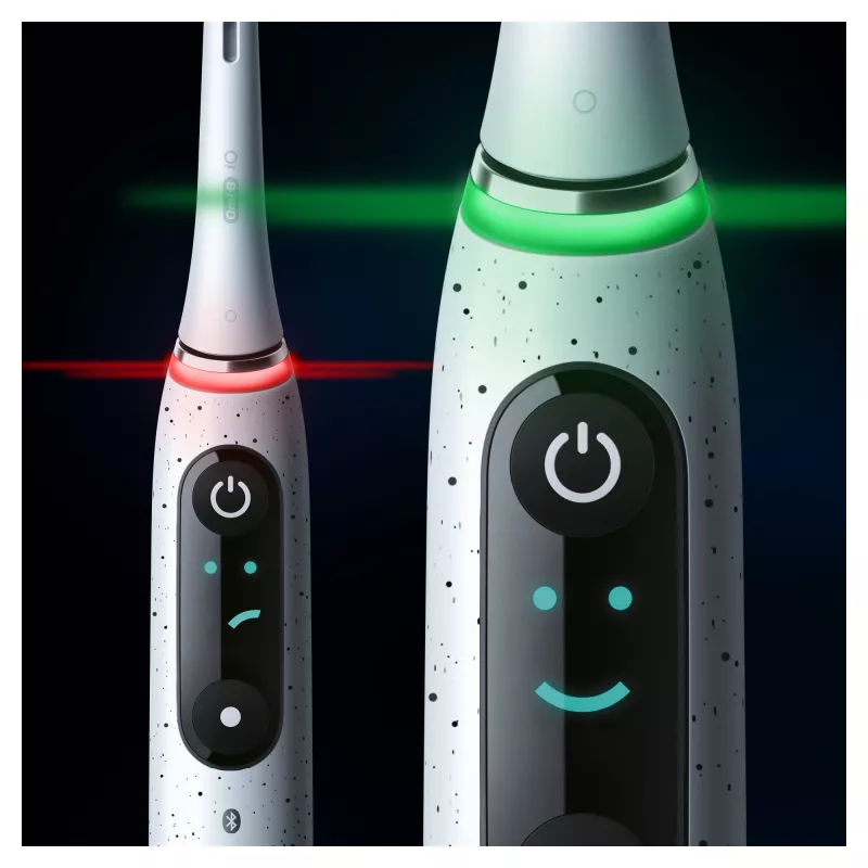 Oral-B iO Series 10 Erwachsene rotierend-oszillierende Zahnbürste Weiß