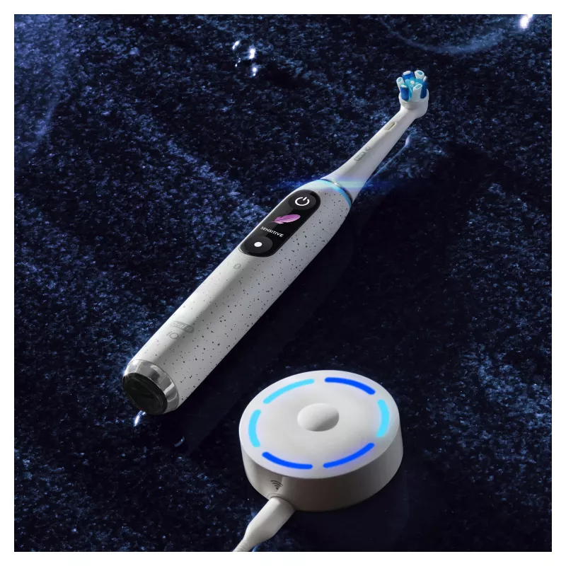 Oral-B iO Series 10 Erwachsene rotierend-oszillierende Zahnbürste Weiß